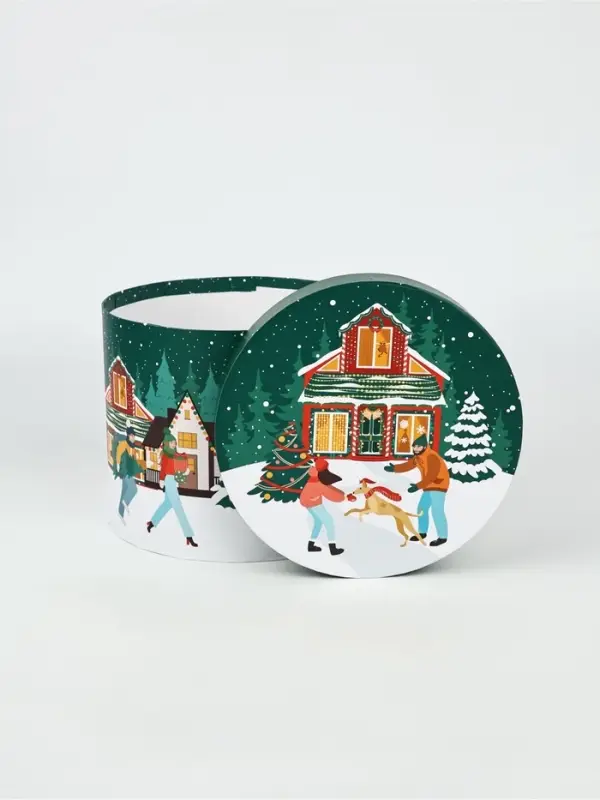 Набор подарочных коробок  5 в 1 &laquo;Город&raquo;, 13  х 14&ndash; 19.5  х 22 см