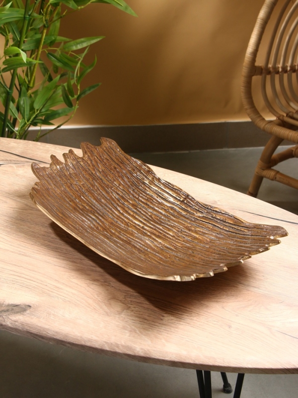 Блюдо сервировочное "Арт" 49х25х8 см, алюминий