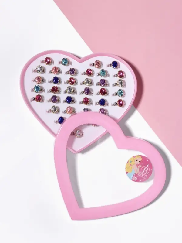 Кольцо детское Выбражулька &laquo;Драгоценность&raquo;, безразмерное, МИКС