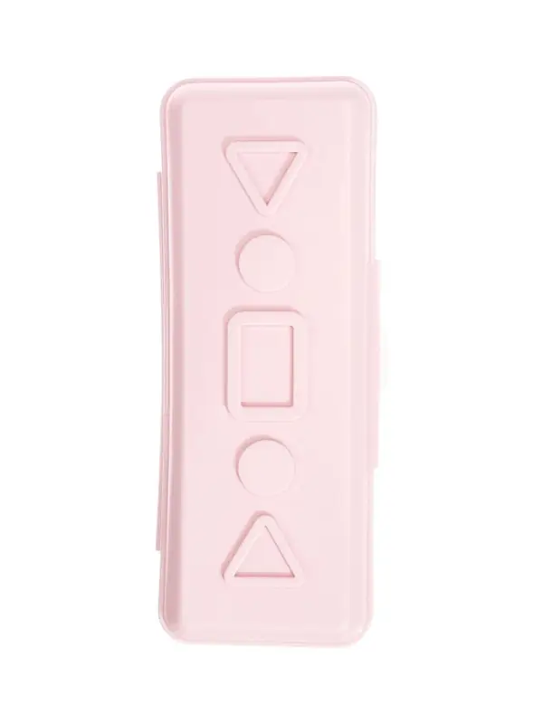 Пенал-футляр Calligrata "Прованс", 90 х 210 х 40 мм, непрозрачный, пластиковый, нежный МИКС