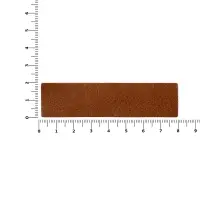 Лейбл Listra Nubuсk, коричневый