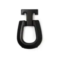 Ручка-кнопка CAPPIO EARRING, алюминий, цвет черный