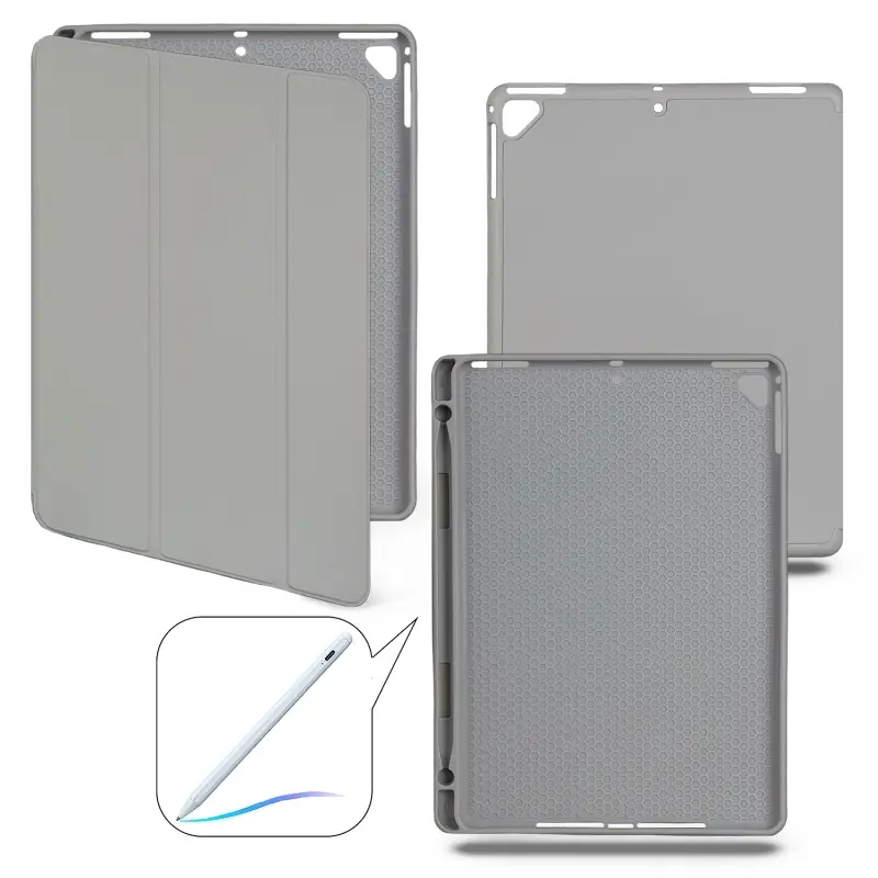 Чехол-книжка Ipd Air Smart Case (Pencil) Light Grey №9