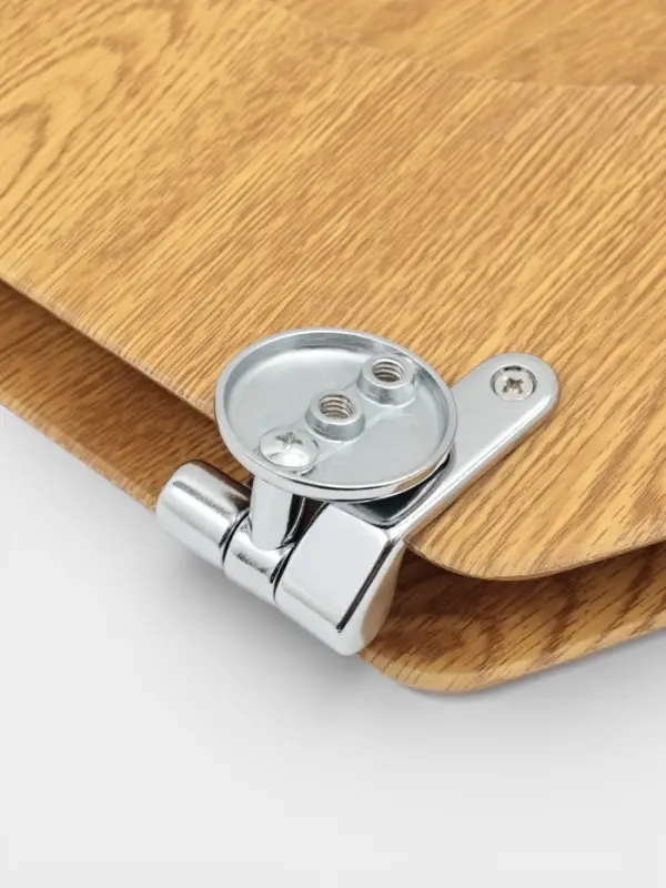 Сиденье для унитаза, 45&times;36&times;5 см, натуральное дерево