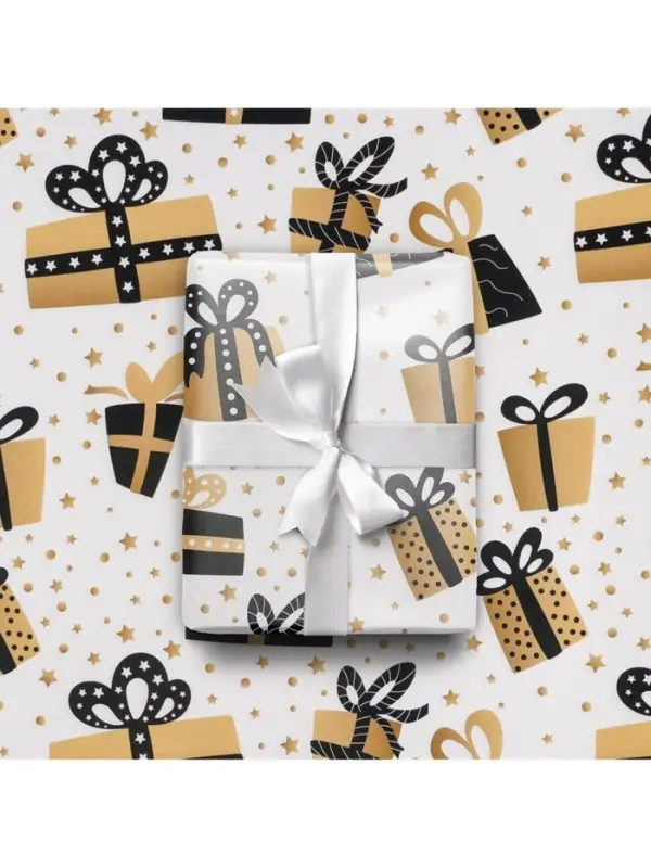 Бумага упаковочная глянцевая &laquo;Большие подарки&raquo;, 70 х 100 см
