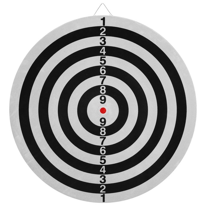 Дартс, мишень диаметром 40,5 см, 6 дротиков