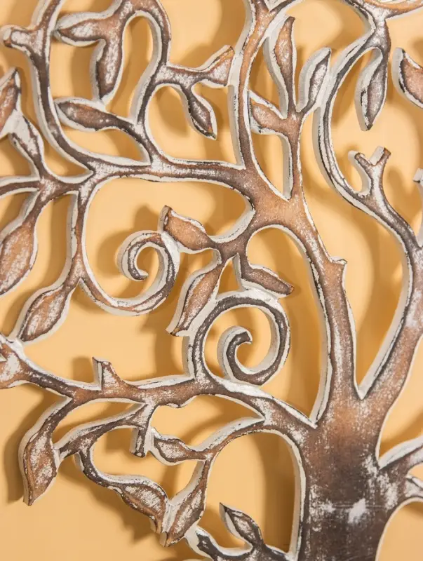 Панно "Дерево" МДФ, 60х60х1 см, коричневый