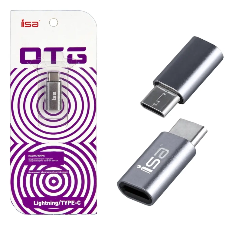 Переходник Lightning на Type-C  G-06 ISA