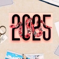 Набор карманных календарей "Символ года - 1" 2025 год, 7 х 10 см, 15 штук