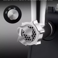 Мясорубка HY-MG2214 серая 1800Вт