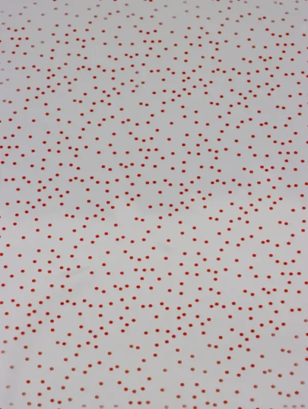 Пленка прозрачная с рисунком &laquo;Крупинки&raquo; Красный 0.7&times;8.2&plusmn;5%м