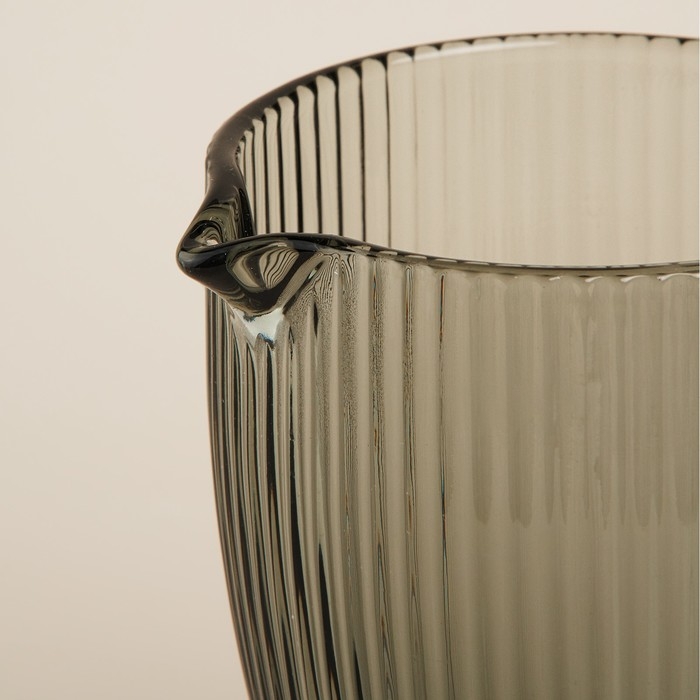 Кувшин для воды SL Home &laquo;Модерн&raquo;, 1,2 л, 19,5&times;13&times;18,5 см, цвет графитовый