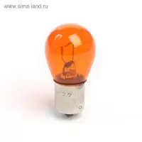 Автолампа 61218ORANGE &laquo;Маяк&raquo;, 12 в, P21 BAU15S, смещённый цоколь, 1 шт