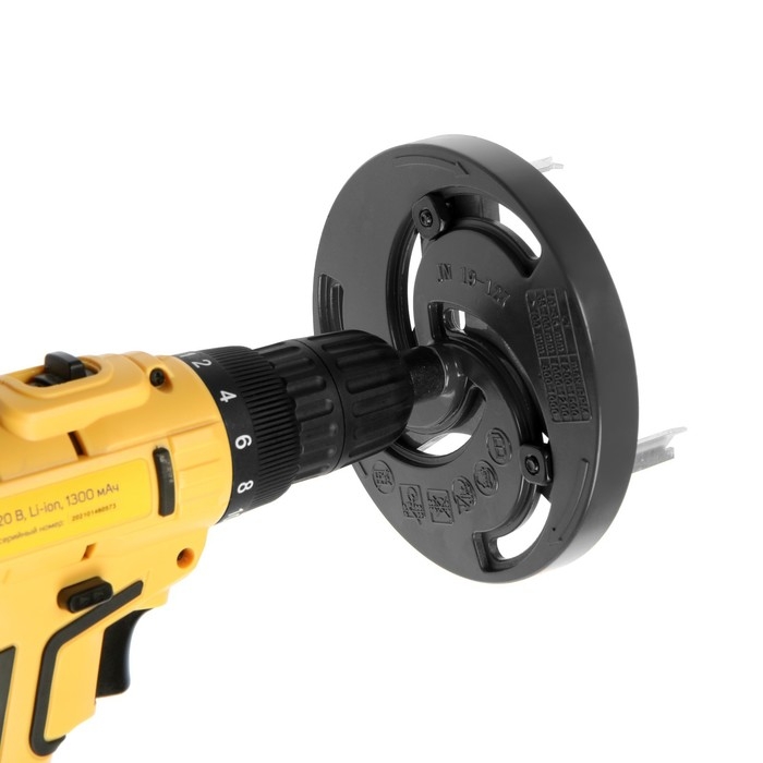 Сверло регулируемое по дереву, тонкому металлу, пластику ТУНДРА "Балеринка", 19 - 127 мм