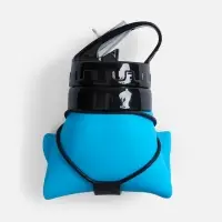 Складная бутылка для воды Langfossen, голубая