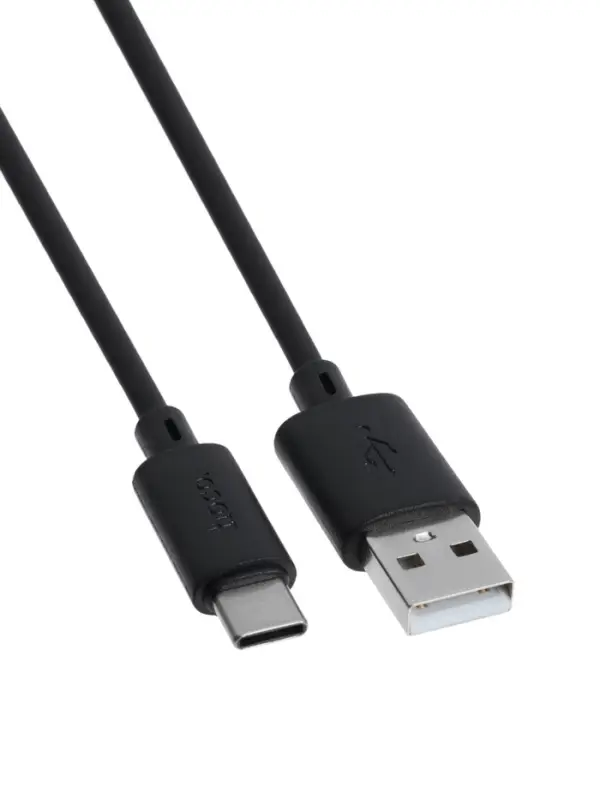 Кабель Hoco X88, Type-C - USB, 3 А, 1 м, передача данных, ПВХ, чёрный