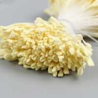 Тычинки для цветов "Светло-жёлтый" набор 360 шт длина 6 см