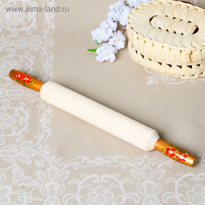 Скалка,  42&times;5 см, хохлома, микс