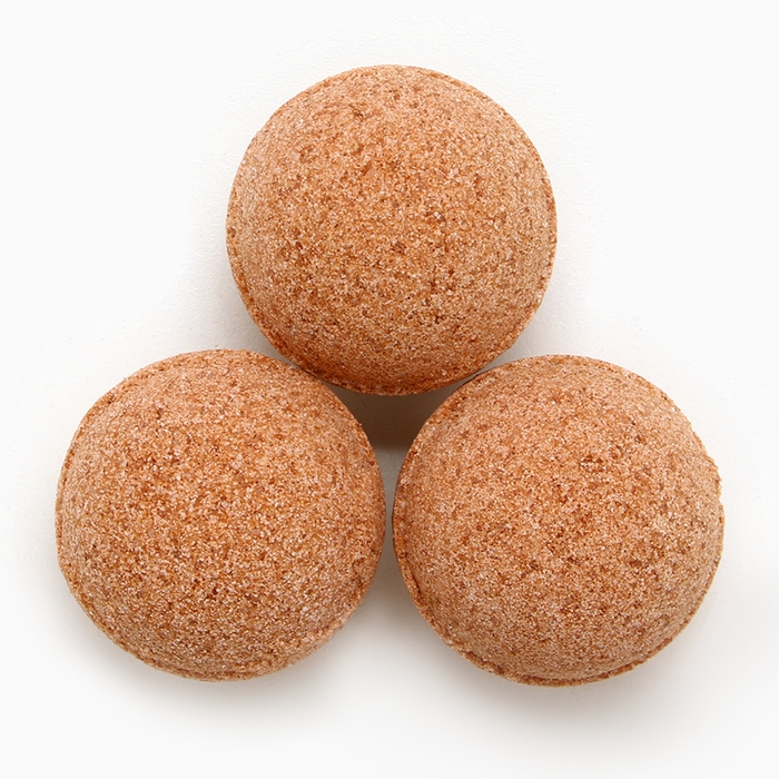 Подарочный набор косметики новогодний &laquo;Чудес и подарков!&raquo;, бомбочки для ванны, 3 х 40 г, аромат ванильного печенья, Новый Год