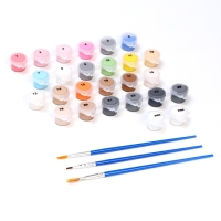 Картина по номерам на холсте с подрамником &laquo;Яркие бульдоги&raquo;, 40 х 50 см