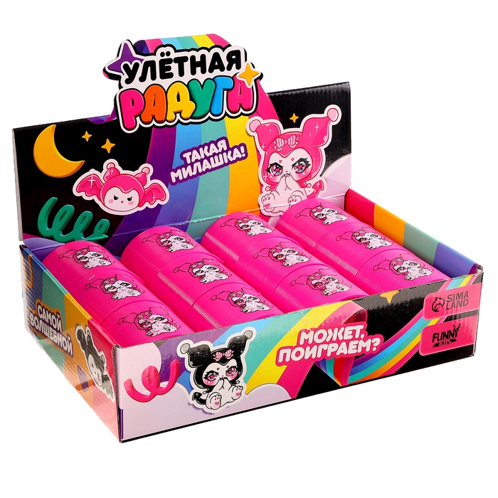 Спираль-радуга &laquo;Милашка&raquo;, в шоубоксе