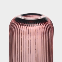 Стакан стеклянный Magistro &laquo;Грани&raquo;, 400 мл, 8&times;13 см, цвет сиреневый