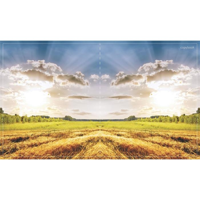 Тетрадь 96 листов в клетку Calligrata "Прекрасная пора", обложка мелованный картон, блок офсет, МИКС