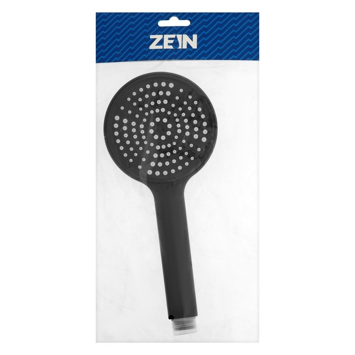 Лейка для душа ZEIN Z3529, d=105 мм, черная