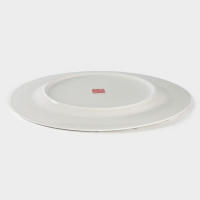 Тарелка фарфоровая обеденная &laquo;Аврора&raquo;, d=27 см, цвет белый