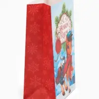 Пакет без ручек  &laquo;С Новым годом&raquo;, конь,  10 &times; 19,5 &times; 7 см