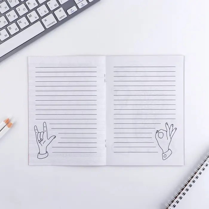 Блокнот раскраска А6, 12 л. &laquo;Ты замурчательна&raquo;