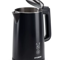 Чайник HYK-S5509 1,5л 2200Вт черный (металл)
