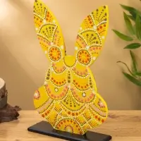 Сувенир "Голова зайца" МДФ 20х6х32 см