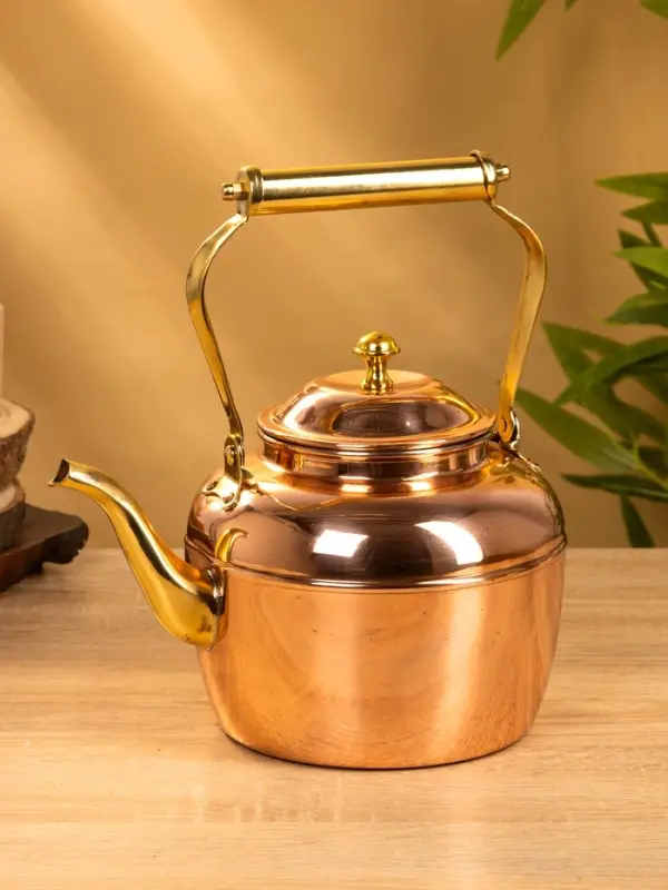 Чайник медный 24х17х26 см