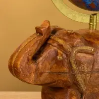 Глобус сувенирный, 22&times;12.5&times;353.5 см, подставка дерево