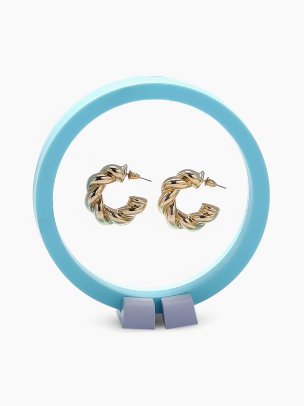 Подставка для украшений &laquo;Круг&raquo;, 11*11*4,5 см, цвет голубой