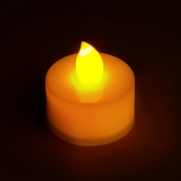 Светодиодные свечи, ночники LED RISALUX &laquo;Помнить&raquo; набор 2 шт., белые, RGB, 3.5&times;3.5&times;4 см