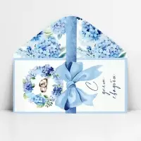 Конверт для денег &laquo;С днём свадьбы&raquo;, 16.5&times;8 см