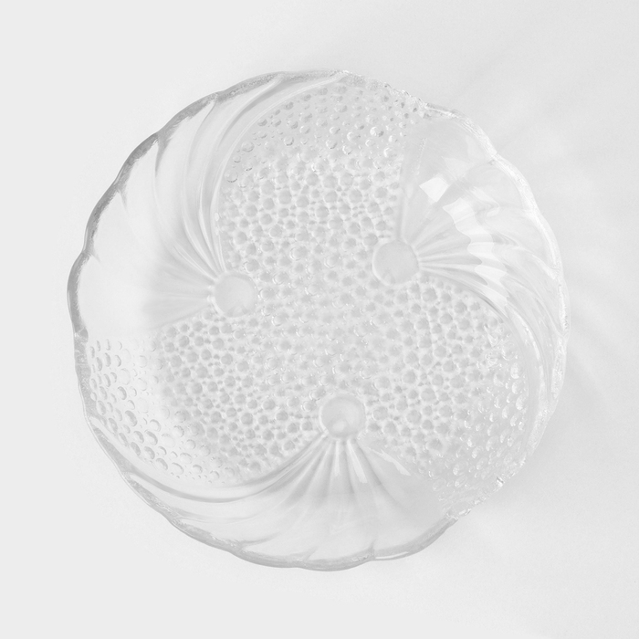 Тарелка глубокая стеклянная Papillion, 300 мл, d=16 см, цвет прозрачный