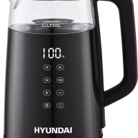 Чайник HYK-G6404 1.7л. 2200Вт черный