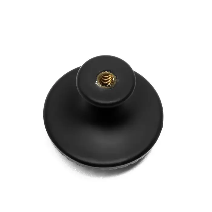 Ручка-кнопка ТУНДРА РК205, цвет черный