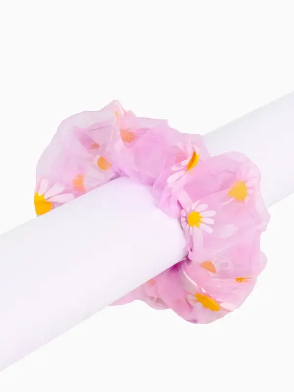 Резинка для волос &laquo;Ромашка&raquo; сиреневая, Винкс