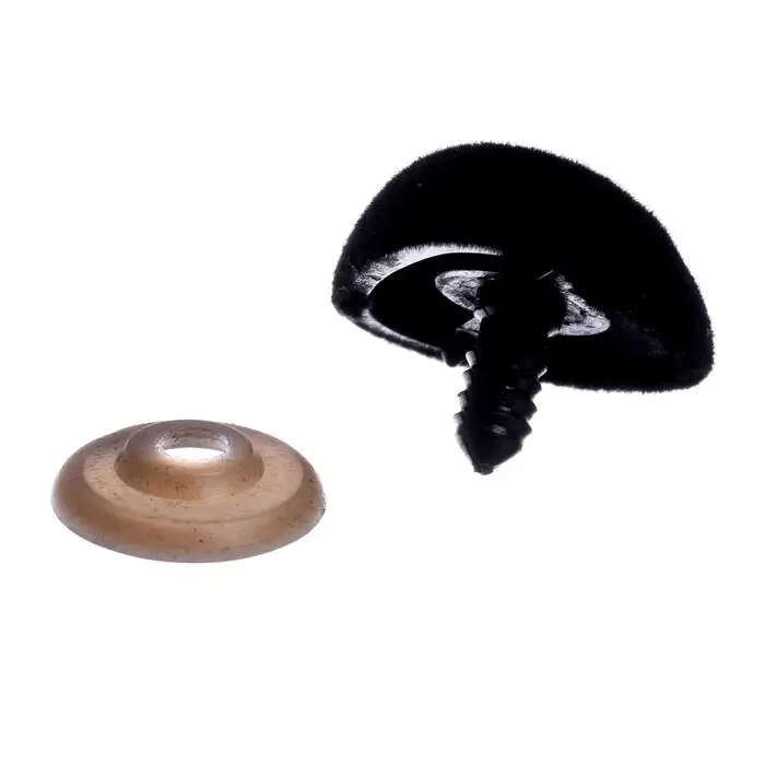 Носик винтовой с заглушкой, ворсистый, набор 5 шт., размер 1 шт.: 2.4&times;1.6 см