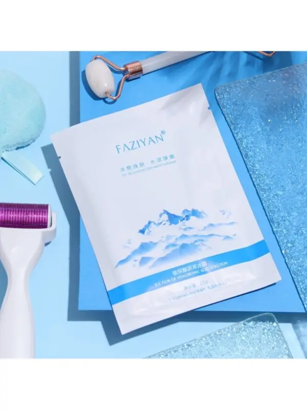 Маска  тканевая увлажняющая для лица "Арктический лёд"