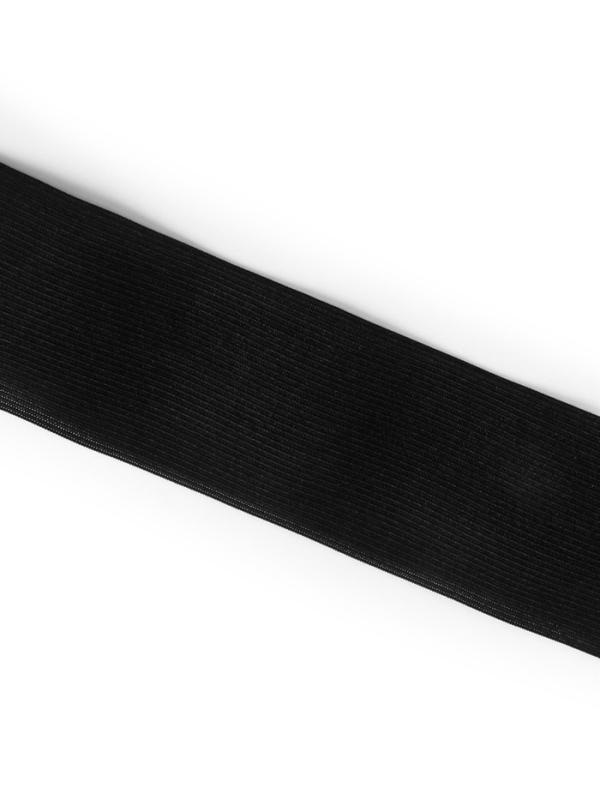 Резинка вязанная 60мм 40&plusmn;2м чёрный АУ