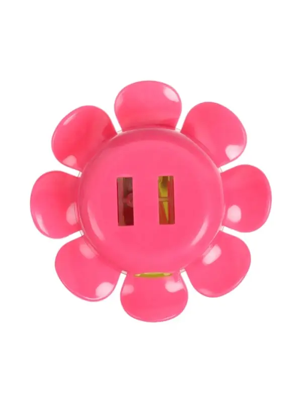 Набор точилок, 4 штуки с контейнером &laquo;Ромашка-смайл&raquo;, МИКС