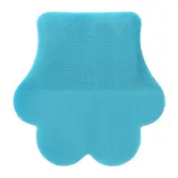 Блок-закладка с липким краем пластик Лапка 50л, голубой, 45мм х 45мм  CALLIGRATA