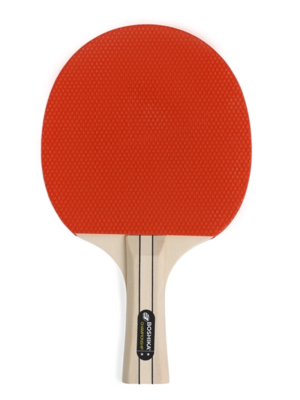 Набор для настольного тенниса BOSHIKA Championship: 2 ракетки, 3 мяча, 2 звезды, цвета микс