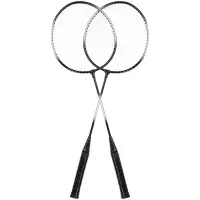 Набор для игры в бадминтон Gloucester, черно-серый