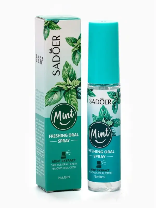 Освежитель дыхания Sadoer со вкусом мяты, 18 мл